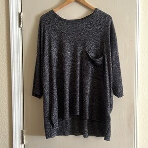 For the Republic Hight & Low Short Sleeve Top for Women Sz 1X